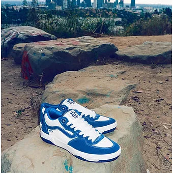Vans Rowan 2 (True Blue/White) with Cleat Bottoms
